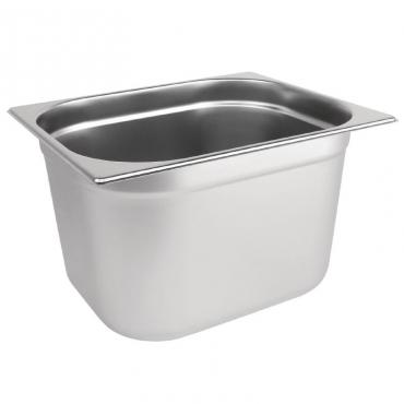 Vogue Stainless Steel 1/2 Gastronorm Pan 200mm - K932
