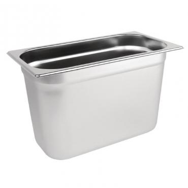 Vogue Stainless Steel 1/3 Gastronorm Pan 200mm - K936
