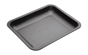 MasterClass Non-Stick Medium Sloped Roasting Pan, 33cm x 25.5cm - KCMCHB78