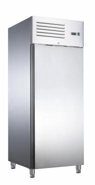 Koolmax KMC1SS 650 Litre (600 Usable Litres) Stainless Steel 2/1GN Upright Commercial Refrigerator.