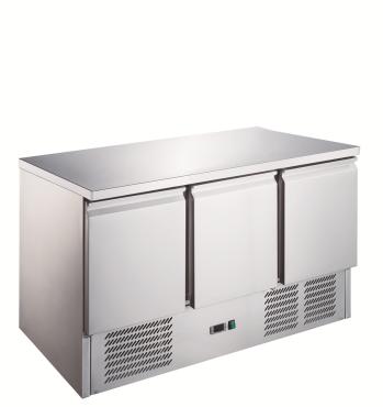 Koolmax KMC903 3 Door 1/1GN Counter Saladette Chiller