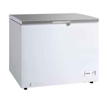 Koolmax KMCF230S 252 Litre (230 Useable Litres) Stainless Steel Top Chest Freezer