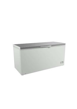 Koolmax KMCF550S 562 Litre (488 Useable Litres) Stainless Steel Top Chest Freezer