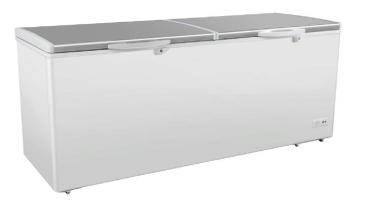 Koolmax KMCF650S 650 Litre (561 Useable Litres) Stainless Steel Top Chest Freezer