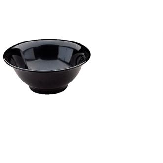 L258 Valencia Black Melamine Bowl 9in