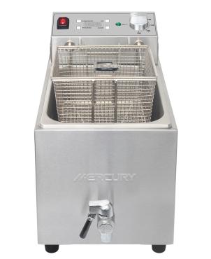 Mercury - Single Tank Single Basket Countertop Electric Fryer 8L