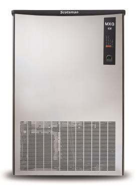 Scotsman MXG638 Modular Gourmet Cube Ice Machine - 370kg/24hr Production - Head Only Machine