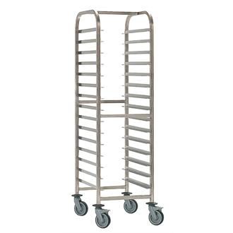 P060 Bourgeat Patisserie Racking Trolley 20 Shelves