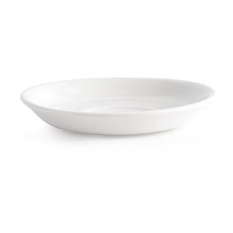 P881 Churchill Plain Whiteware Saucers 114mm