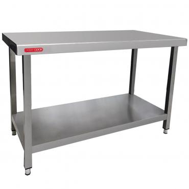 RETCK8175 - CK8175 Flat Packed Fully Stainless Steel Centre Table W1500 x D700mm