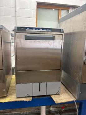 RET49633 - Cater-Wash CK0350G Commercial 350mm Glasswasher with Gravity Waste & Detergent Pump