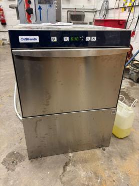 RET50843 - Cater-Wash CK5001AA Commercial 500mm Glasswasher With Drain Pump - Plug & Play