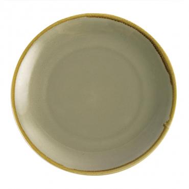 Olympia Kiln Round Coupe Plate Moss 230mm - SA283 - Pack of 6