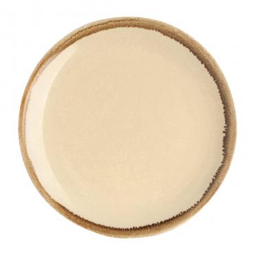 Olympia Kiln Round Coupe Plate Sandstone 230mm - SA284 - Pack of 6