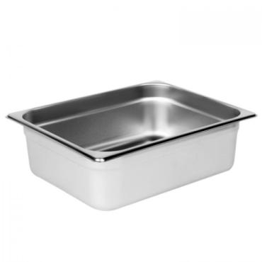 SLPA8124 - Stainless Steel Gastronorm Pan GN 1/2 100mm Deep