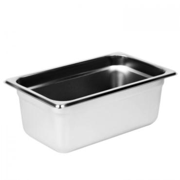 SLPA8144 - Stainless Steel Gastronorm Pan GN 1/4 100mm Deep