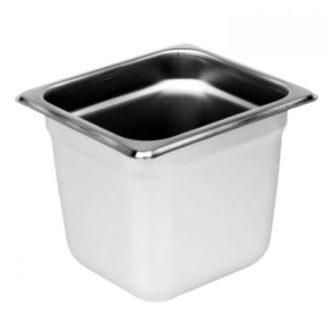 SLPA8166 - Stainless Steel Gastronorm Pan GN 1/6 150mm Deep
