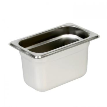 SLPA8194 - Stainless Steel Gastronorm Pan GN 1/9 100mm Deep