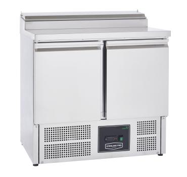 Sterling Pro - Cobus SPU200PZ 2 Door Pizza Preparation Counter 5 x GN1/6, 240 Litres