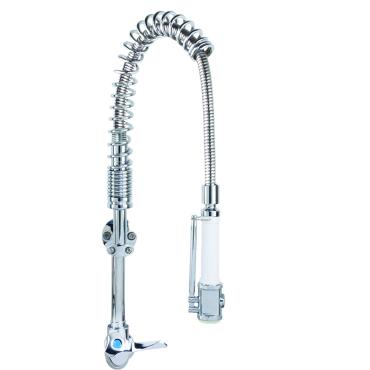 Mechline Aquatechnix TX-PR-15-SS Super Short, Wall Mounted, Single Feed Pre-Rinse Spray arm