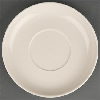 U113 Olympia Ivory Cappuccino Saucers