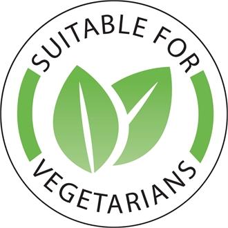 Vogue U913 Vegetarian Labels (Pack of 1000)