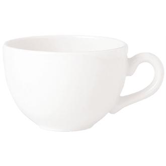 Steelite Simplicity White Low Empire Cups 340ml (Pack of 36) - V0037 