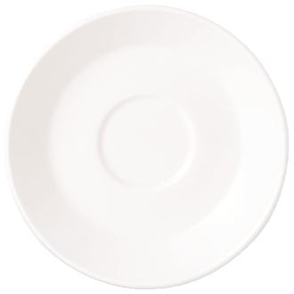 Steelite Simplicity White Slimline Saucers 150mm (Pack of 36) - V0092 