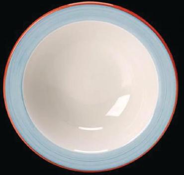 Steelite V3034 Rio Blue Oatmeal Bowls 165mm