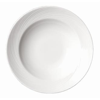 V6455 Steelite Spyro Rimmed Soup Bowls 242mm