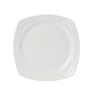 V7087 Steelite Simplicity White Harmony Square Plates 280mm- pack of 12