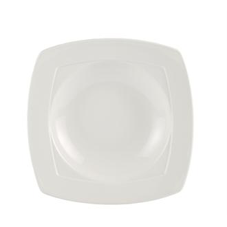 V7090 Steelite Simplicity White Harmony Square Bowls 280mm