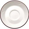 V8296 Steelite Manhattan Bordeaux Stacking Saucers 117mm