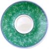 W025 Churchill New Horizons Marble Border Cappuccino Saucers Green 170mm