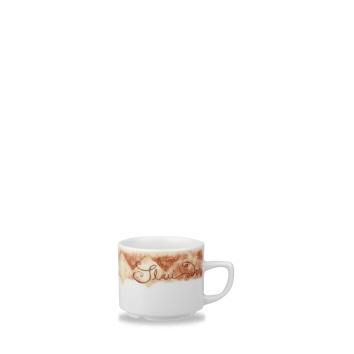 W069 Churchill Tuscany Maple Cups 110ml