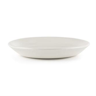 W887 Churchill Plain Whiteware Small Saucers 140mm