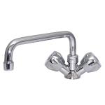 Mechline Catertap Monobloc Mixer Tap with 2 Dome Head Controls