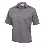 Chef Works Cool Vent Chefs Shirt Grey - B179