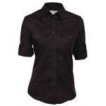 Uniform Works Ladies Pilot Shirt Black - B213