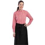 Uniform Works Ladies Gingham Shirt Red - B216