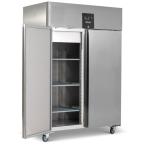 Blizzard BF2SS Commercial Double Door Upright Stainless Steel GN 2/1 Storage Freezer - 1300ltr