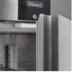 Blizzard BF2SS Commercial Double Door Upright Stainless Steel GN 2/1 Storage Freezer - 1300ltr