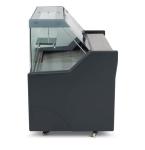 Blizzard BFG BK Commercial Refrigerated Black Serveover Counter Range - Flat Glass