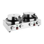 Buffalo CJ533 Double Round Belgian Waffle Maker