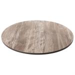 CK806 Compact Exterior Round Table Top Vintage Pine 600mm