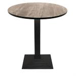 CK806 Compact Exterior Round Table Top Vintage Pine 600mm