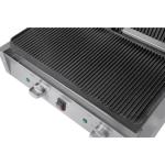 Buffalo CU604 Bistro Double Ribbed Contact Grill