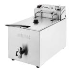 Buffalo CU620 Single Electric Fryer with Timer 8Ltr