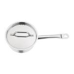 Essentials DF671 Stainless Steel Saucepan with Lid 20cm