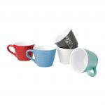 Olympia Cafe Aroma Mugs Blue 230ml - DH636 - Pack Of 6